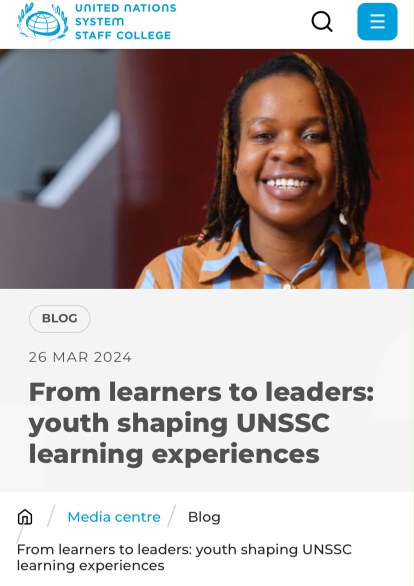 From Learners to Leaders: Youth Shaping UNSSC Learning Experiences