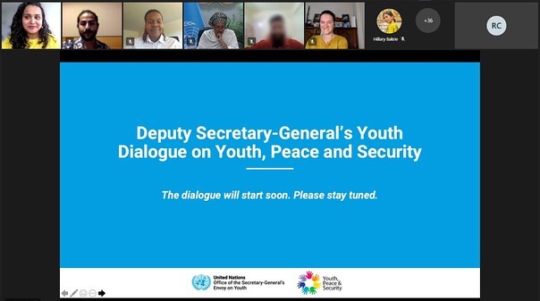 Dialogue on Youth, Peace & Security with the UN Deputy Secretary-General